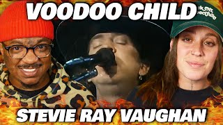 HES AMAZING  Stevie Ray Vaughan  quotVOODOO CHILDquot Live  Reaction [upl. by Adam]