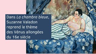 Décryptage de La Chambre bleue de Suzanne Valadon [upl. by Akerboom]