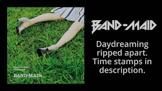 BandMaid Daydreaming Guitars Bass Vocals Drums Isolated [upl. by Alviani177]