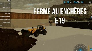 jachète une ferme au enchère S1 E19 farming simulator 22 [upl. by Dreddy]