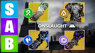 The Top 4 WARLOCK Onslaught Builds  Destiny 2 Into the Light [upl. by Nahpets]