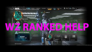 Warzone Ranked play Diamond HELP [upl. by Nazarius]