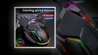 3200DPI Ergonomic Wired Gaming Mouse  Wireless Bluetooth Charging Mouse  Best Charging Mouse [upl. by Anitnoc430]