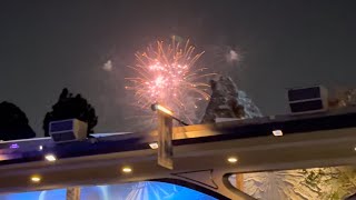 Disneyland Fireworks show 121223 [upl. by Yrok]