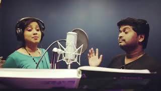 Shreya Ghoshal rehearsing in Recording Studio for a Tamil​ Song [upl. by Ecyor]