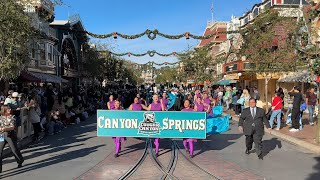 Canyon Springs HS  Sleigh Ride  Disneyland 2023 [upl. by Ynelram]