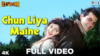 Chun Liya Maine  Beqabu  Sanjay Kapoor  Mamta Kulkarni  Udit  Alka  90s Romantic Songs [upl. by Walcott442]