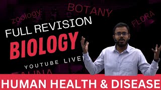 HUMAN HEALTH amp DISEASES IN ONE SHOT  BIOLOGY  ISC CLASS 12  BOARDS 2024  YASHESH SIR [upl. by Bakemeier]