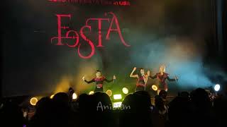 231101 Purple Kiss Light Switch Swan amp Dosie amp Goeun Cover The Festa Tour in NYC Fancam [upl. by Ttennej486]