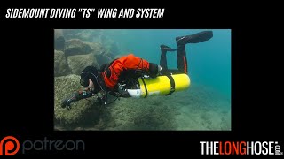 SIDEMOUNT DIVING quotTSquot WING AND SYSTEM [upl. by Erinna]