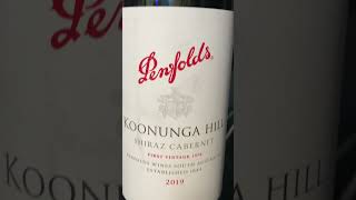 Penfolds Koonunga Hill Shiraz Cabernet 2019 [upl. by Royal]