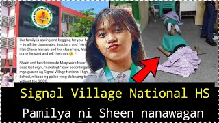 Signal Village National High School Taguig  Panawagan sa Publiko‼️ [upl. by Leigha]