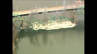 WGN Morning News Bridge Fail [upl. by Selwin]