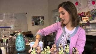 British Baker How to make cake pops [upl. by Anaiek]