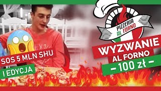 Najostrzejsza Pizza w Polsce Wyzwanie Al Forno Uczestnik Nr 4 i REKORD [upl. by Kinch]