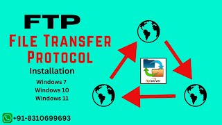 FTP Server Other Network Access  How to Access FTP Server Different Network windows 71011 [upl. by Yadnus933]