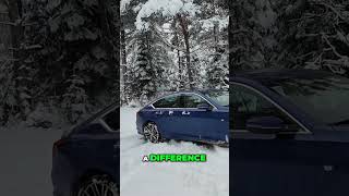 AWD vs 2WD in DEEP SNOW ❄️ [upl. by Zachar712]