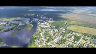 Sorsele Sweden drone 4k [upl. by Trudy]