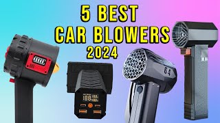 Top 5 Best Car Blowers 2024  Car Dryer Blower [upl. by Ilowell504]