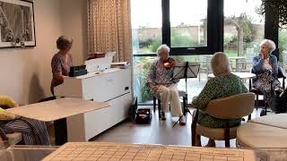 Enjoying violin at Edwalton manor care home in Nottingham [upl. by Otrebor]