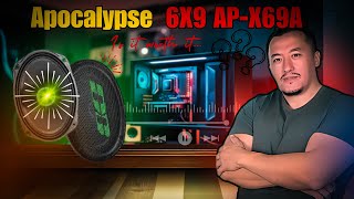 Best Car audio Speakers Apocalypse 6X9 APX69A Sound Demo With Timpano Amplifier TPT5004 [upl. by Bullis404]