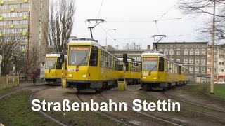 Straßenbahn Stettin [upl. by Ayalahs]