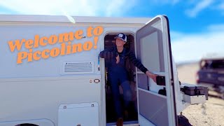 Oliver Legacy Elite II Travel Trailer Tour  Meet Piccolino [upl. by Eirotal]