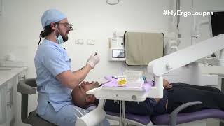 MyErgoLoupes  Ergonomic Loupes Dentist Review  Dr Sergio Halloun [upl. by Airet450]