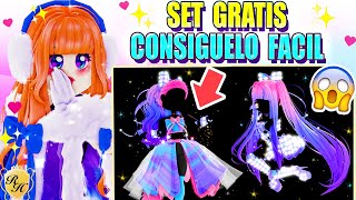 ✨ Como pasar TODAS las MISIONES FACIL y conseguir el SET GRATIS POP STAR 👑 Royale High ROBLOX [upl. by Aniham]