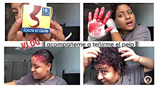 vlog  acompáñenme a teñirme el pelo hk colors [upl. by Gerome630]