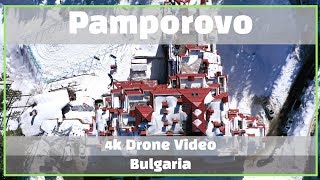 Pamporovo Ski Resort Bulgaria by Drone 4K [upl. by Agate]