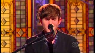 James Blake  Retrograde Live On Letterman [upl. by Nosyt]