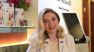 NYC EmSculpt Expert  DrAnna Avaliani  the Park Ave Laser Queen [upl. by Githens855]