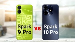 Tecno Spark 9 Pro vs Tecno Spark 10 Pro [upl. by Nyleaj384]