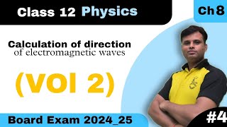 Electromagnetic waves  CALCULATION OF ELECTROMAGNETIC WAVES  class 12  physics [upl. by Nylac]