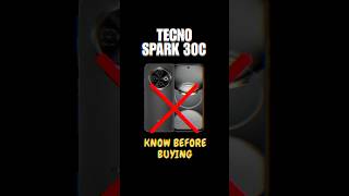 ❌ Don’t buy Tecno Spark 30c  2 big problem tecno review unboxing mobile MASTECHOfficial [upl. by Roybn]