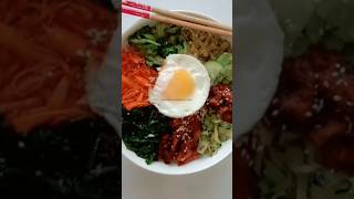 Bibimbap recipe😋 Easy recipeshorts youtubeshorts food [upl. by Fidel287]