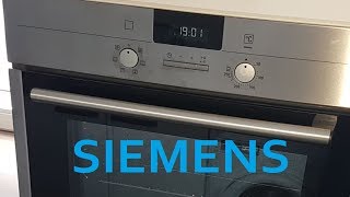 SIEMENS iQ500 Einbaubackofen [upl. by Eyllek277]