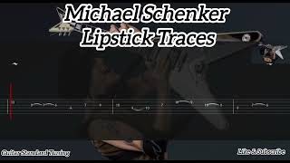 Michael Schenker  Lipstick Traces  Tab Guitar [upl. by Anderea]