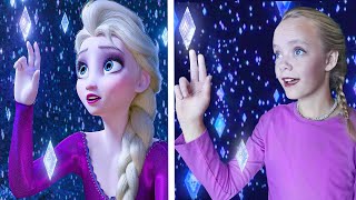 Disney Frozen  Let It Go Song with Lyrics [upl. by Muire]