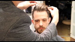 Pompadour  How to Style the Pompadour  pompadour hair style tutorial [upl. by Amsden]