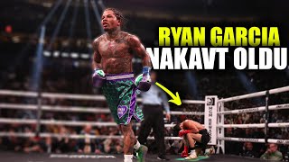 🔥 GERVONTA DAVIS RYAN GARCIAYI NAKAVT ETTİ [upl. by Erbe870]