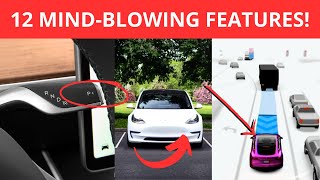 12 MINDBLOWING Tesla Features You Should Know About [upl. by Lj]