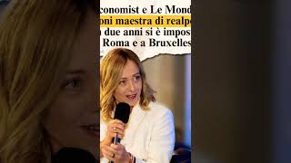 I successi internazionali di Giorgia frasedelgiorno rete4 politica iosonogiorgia governo [upl. by Marvin]