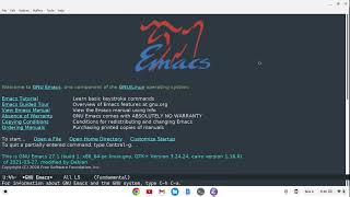 Emacs Mega Tutorial Part 1 The Saga Begins [upl. by Llerrah23]