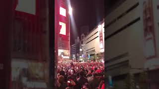 New Year 2019 count down Shibuya Japan [upl. by Gian]