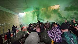 Hibs Hearts 7th Oct 2023 under the bridge [upl. by Kall]