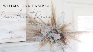 Whimsical Pampas Grass Accent Decor [upl. by Khalin]