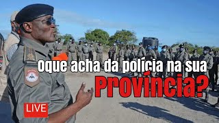 Como está agindo a polícia na sua província [upl. by Annovahs]