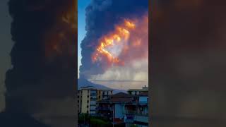 Sicilys Etna volcano continues to erupt disrupting flights at Catania [upl. by Layton]